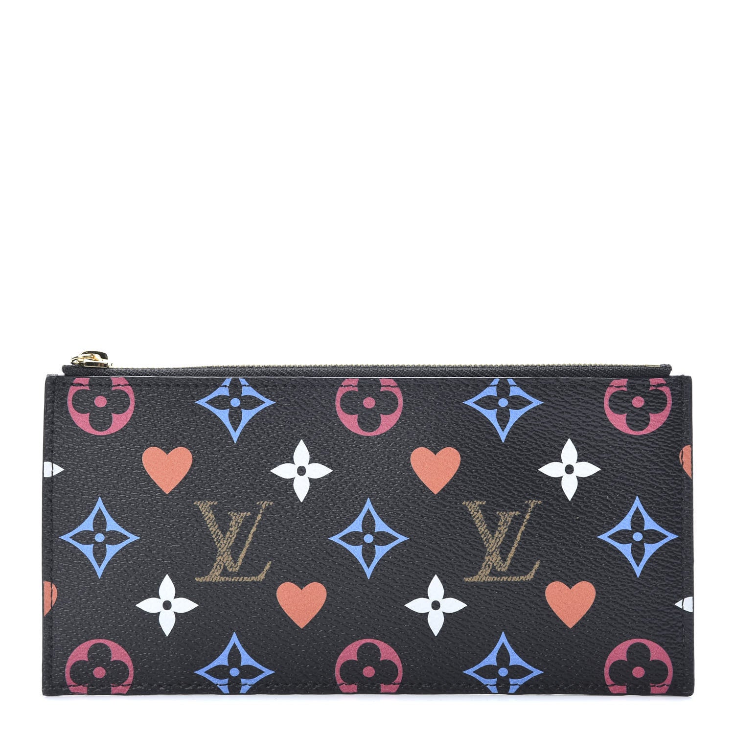 Louis Vuitton Game On Felicie Chain Wallet Zippered Insert Black 1 of 6