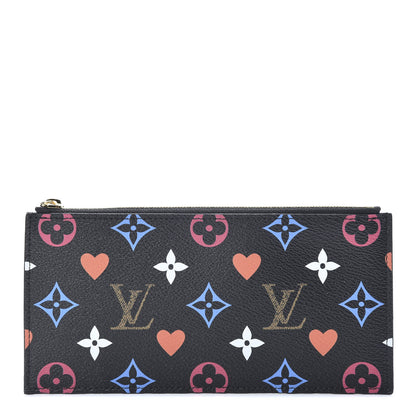 Louis Vuitton Game On Felicie Chain Wallet Zippered Insert Black 1 of 6