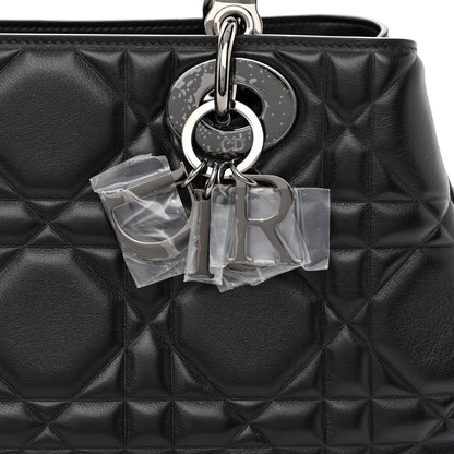 Christian Dior Calfskin Cannage Medium The Lady 95.22 Black 8 of 11