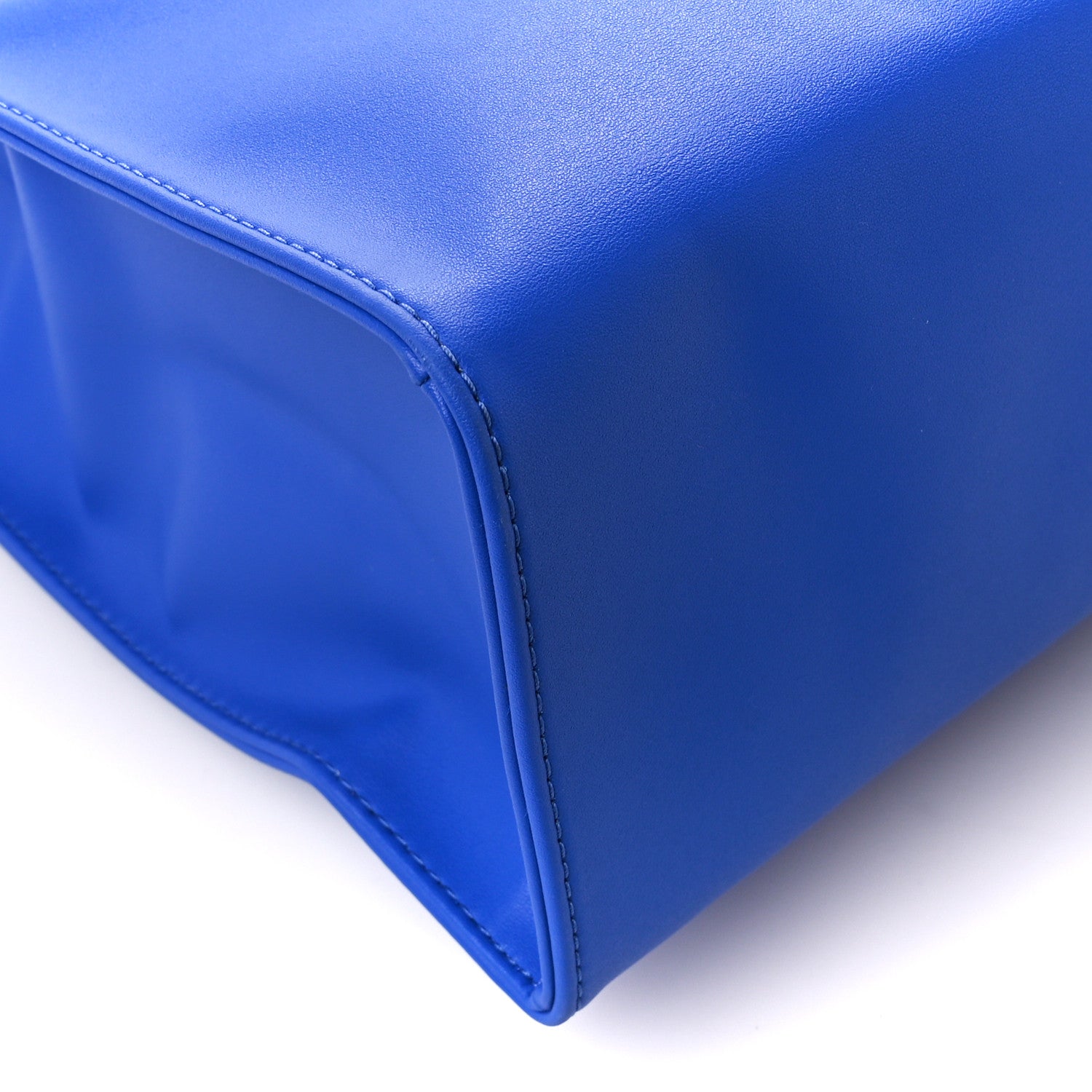 Telfar Vegan Leather Medium Shopping Bag Painters Tape 9 of 10