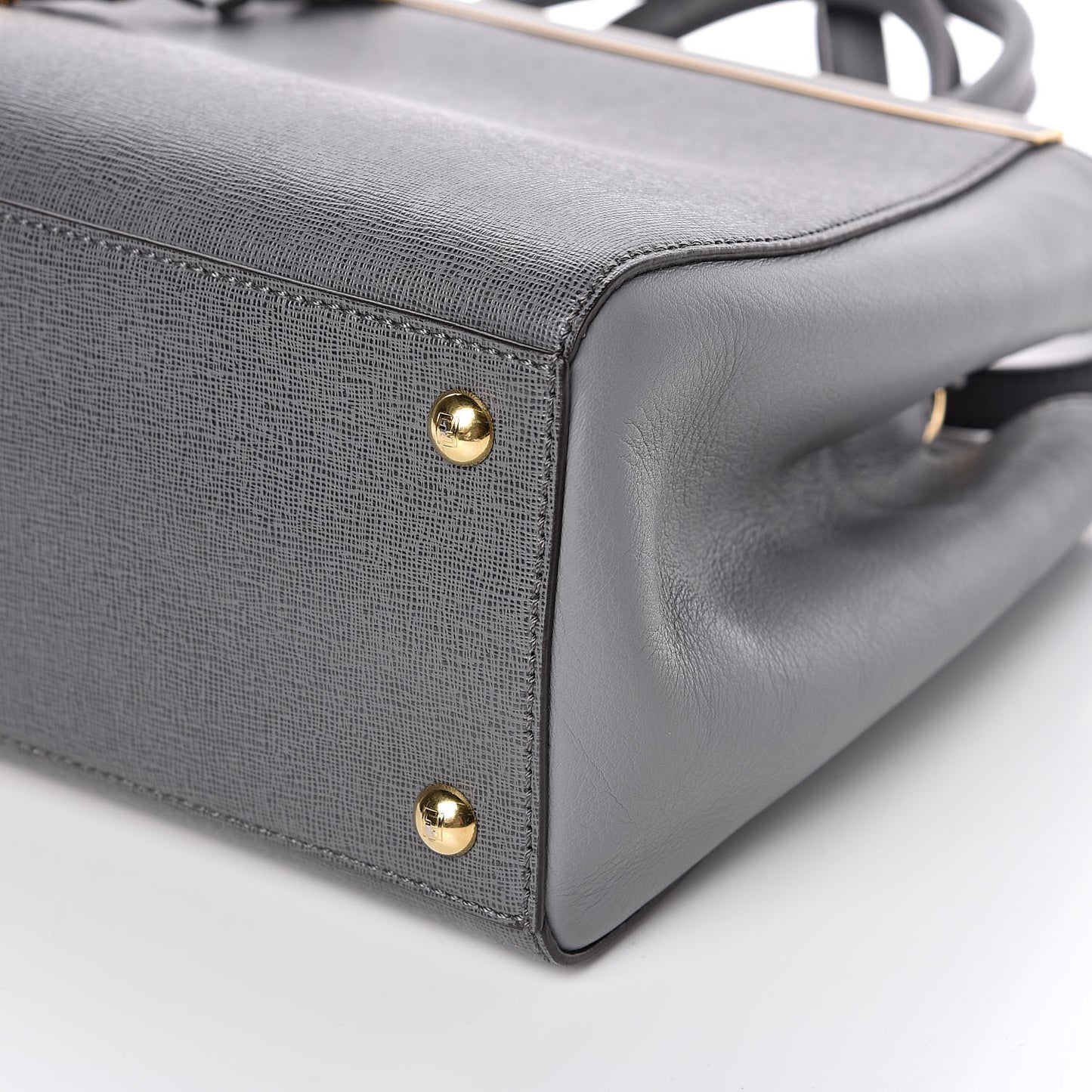 Vitello Elite Petite 2Jours Tote Grigio Grigio Chiaro