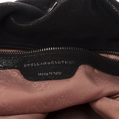 Stella McCartney Shaggy Deer Falabella Fold Over Tote Black 7 of 11