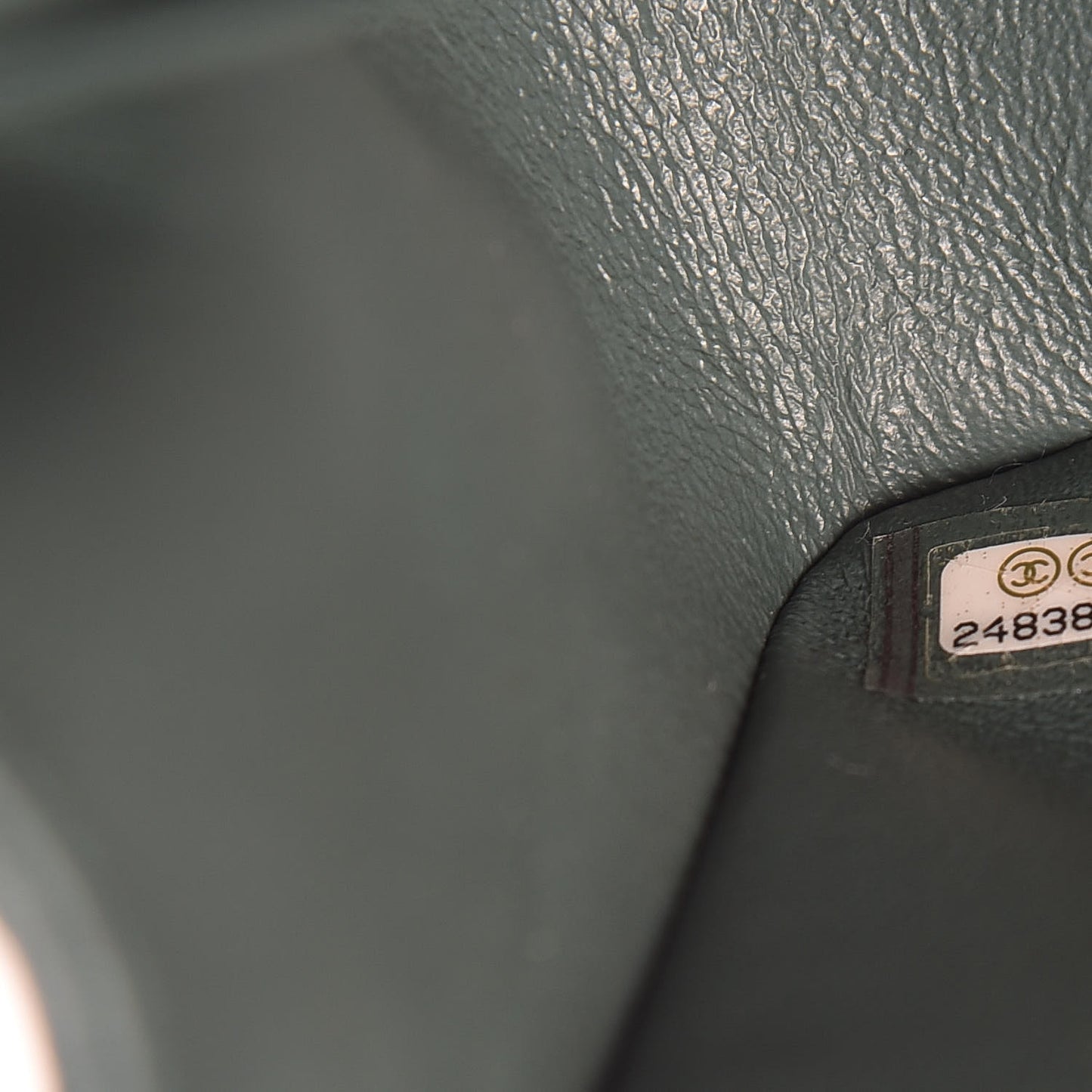 Caviar Quilted Jumbo Double Flap Dark Green