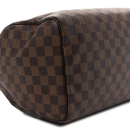 Louis Vuitton Damier Ebene Speedy 30 10 of 11