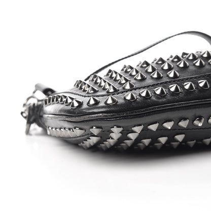 Burberry Prorsum Lambskin Studded Crossbody Black 8 of 10