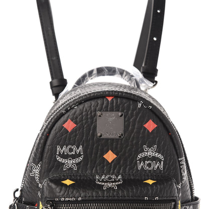 MCM Visetos Spektrum X-Mini Backpack Black 8 of 8