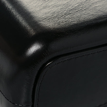 Chanel Aged Calfskin Quilted Medium Gabrielle Hobo Black 9 of 13