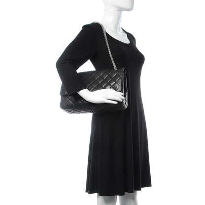 Chanel Lambskin Quilted 2.55 Reissue 227 Flap Black 3 of 14