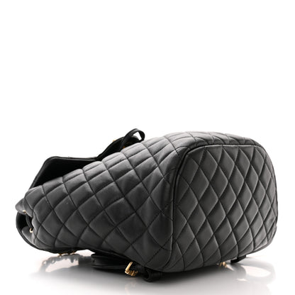 Chanel Lambskin Quilted Small Urban Spirit Backpack Black 4 of 10