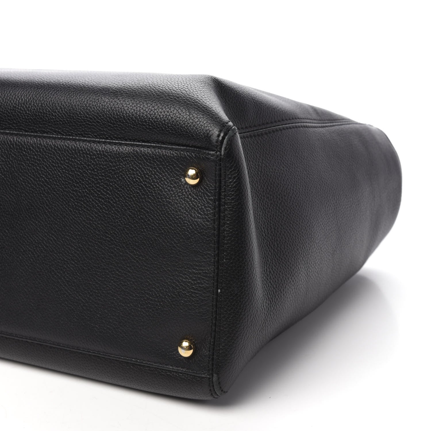 Chanel Calfskin Cerf Executive Shopper Tote Black 7 of 13