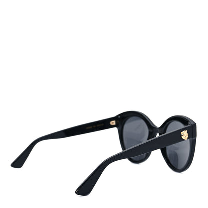 Gucci Round GG Sunglasses GG0028S Black 4 of 7