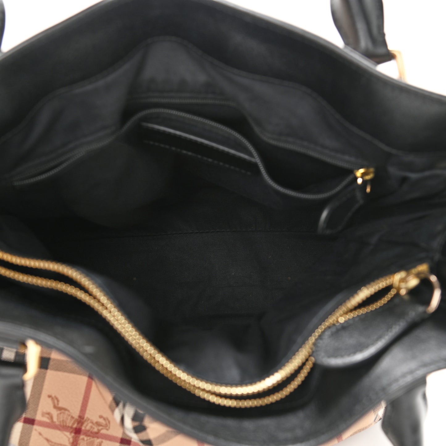 Haymarket Check Medium Golderton Tote Black
