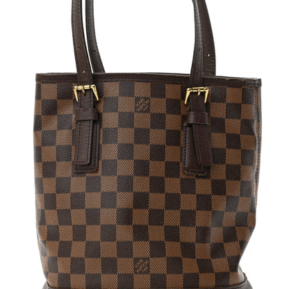 Louis Vuitton Damier Ebene Marais Bucket 23 8 of 16