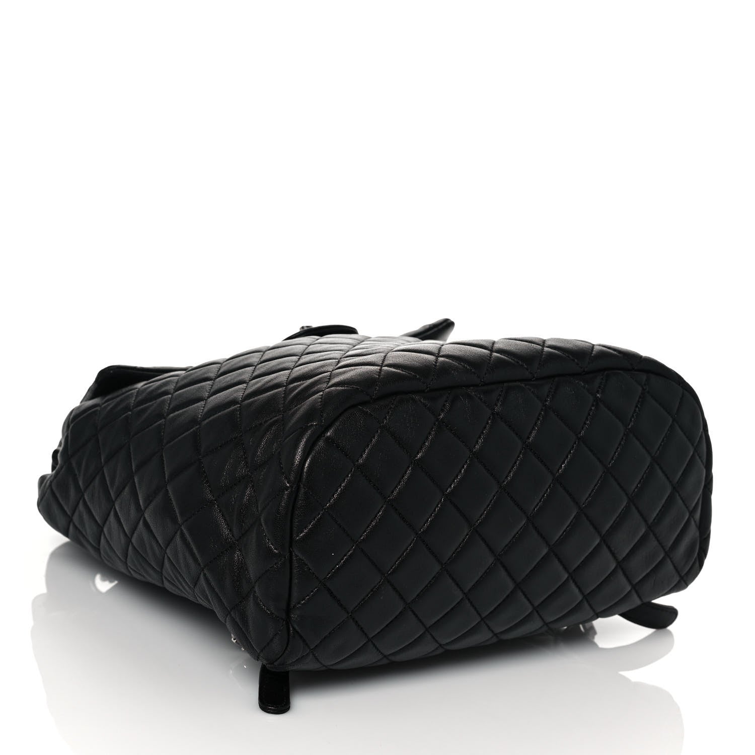 Chanel Calfskin Quilted Large Urban Spirit Backpack Black 4 of 13