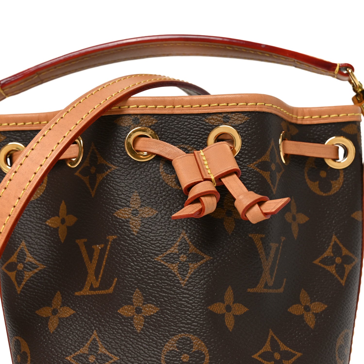 LOUIS VUITTON　バーグ ナノグラム Louis Vuitton Monogram Nano Noe NV 1860746 – FASHIONPHILE