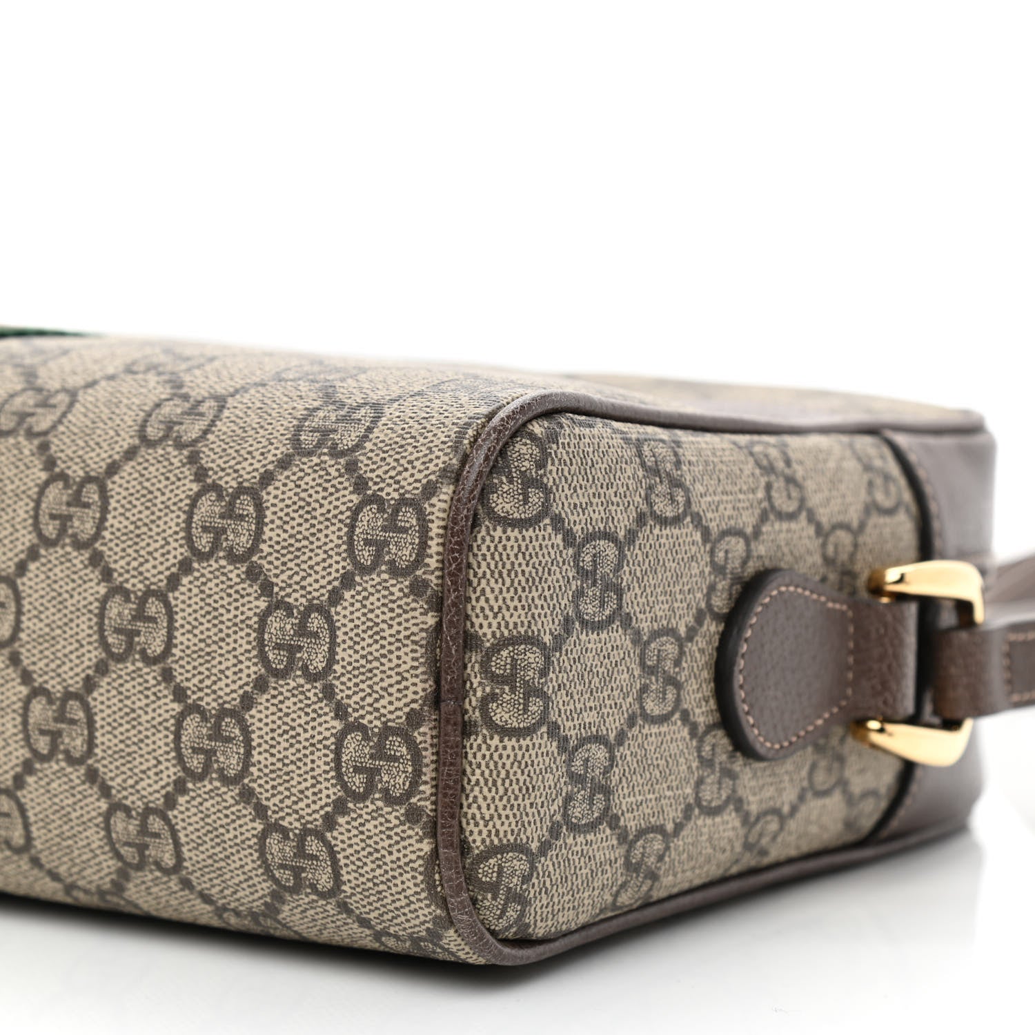 Gucci GG Supreme Monogram Web Small Ophidia Shoulder Bag Brown 10 of 10
