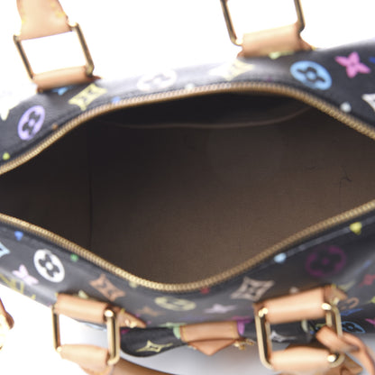 Louis Vuitton Monogram Multicolor Speedy 30 Black 5 of 14