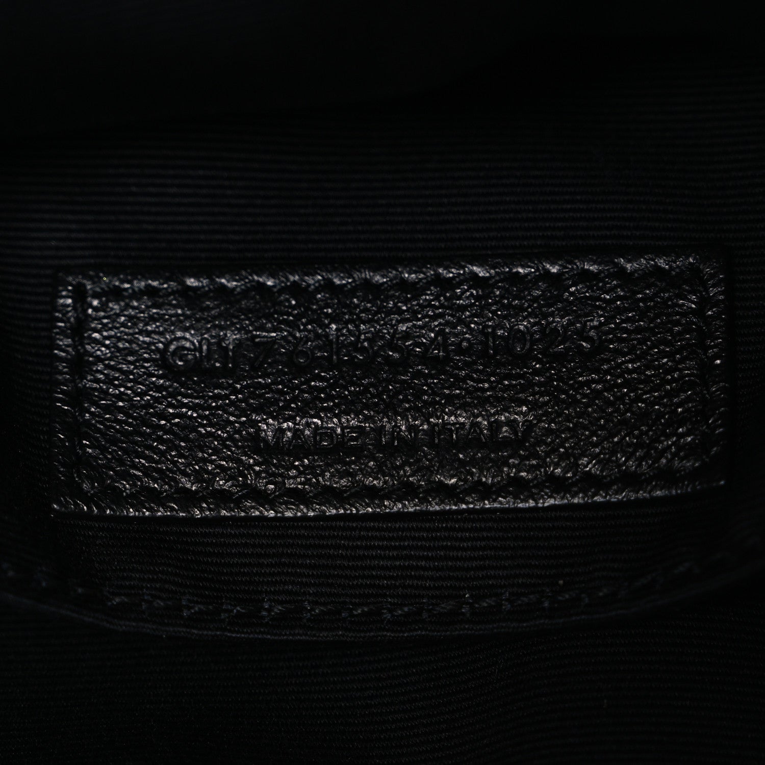Saint Laurent Calfskin Matelasse Monogram Lou Camera Bag Black 7 of 10
