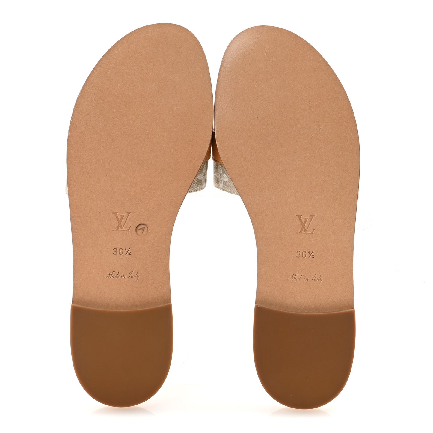 Monoglam Lock It Flat Mule 36.5 Gold