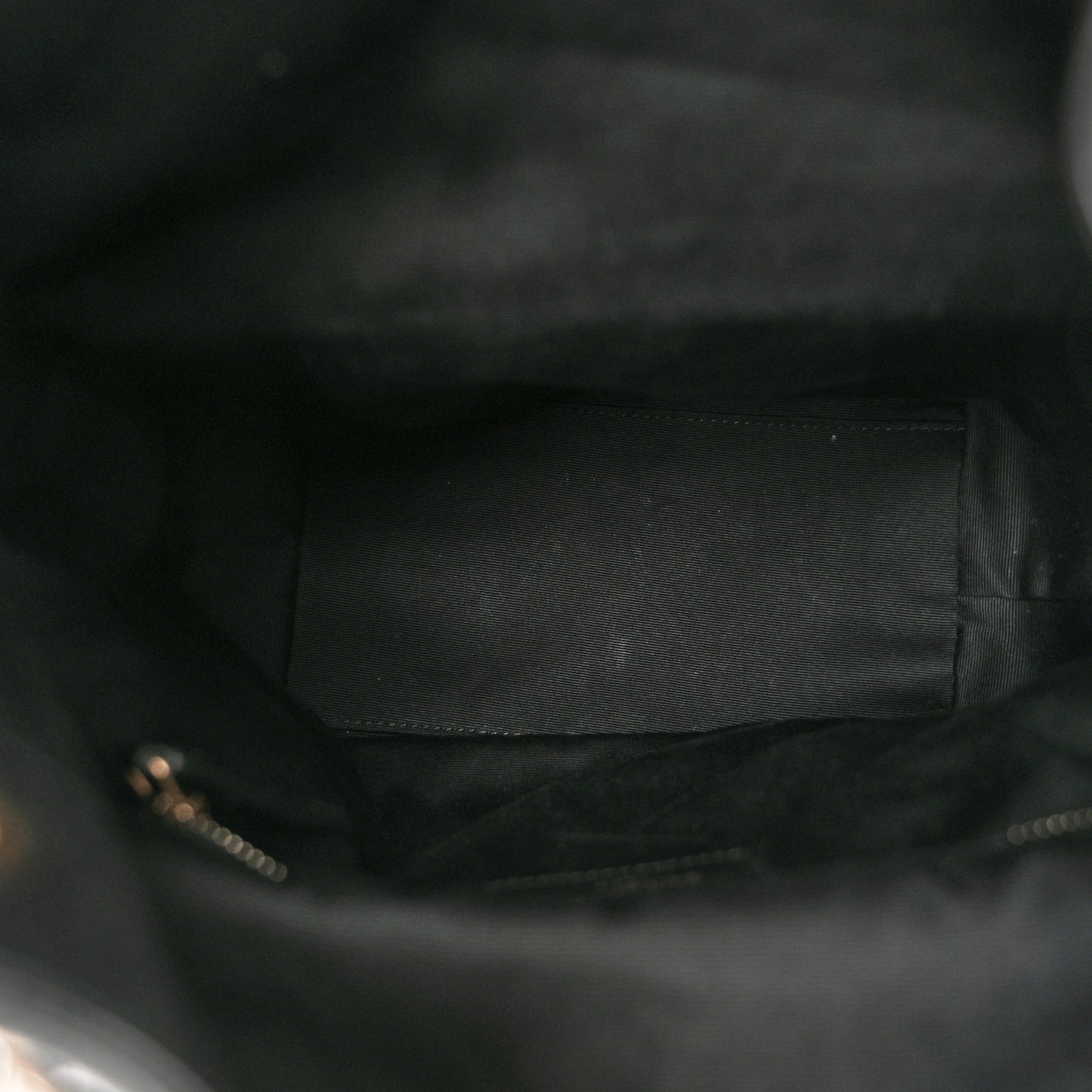 Lambskin Matelasse Monogram Joe Backpack Black