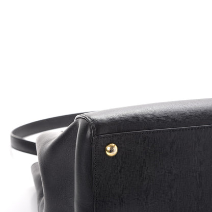 Fendi Vitello Elite Regular 2Jours Tote Black 12 of 15