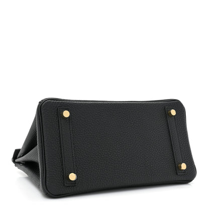 Hermes Togo Birkin 25 Black 4 of 10