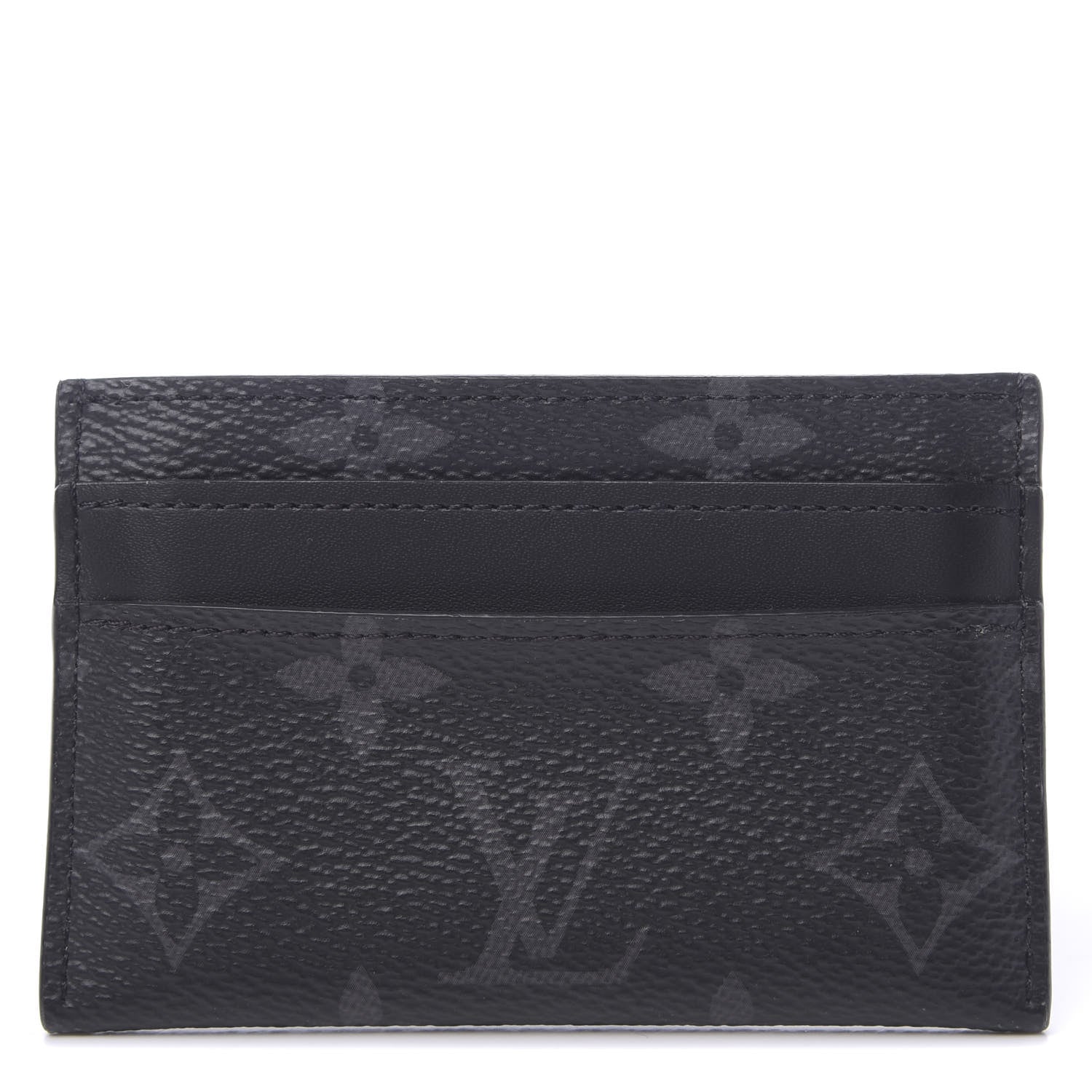 Louis Vuitton Monogram Eclipse Porte-Cartes Double Card Holder 1 of 6