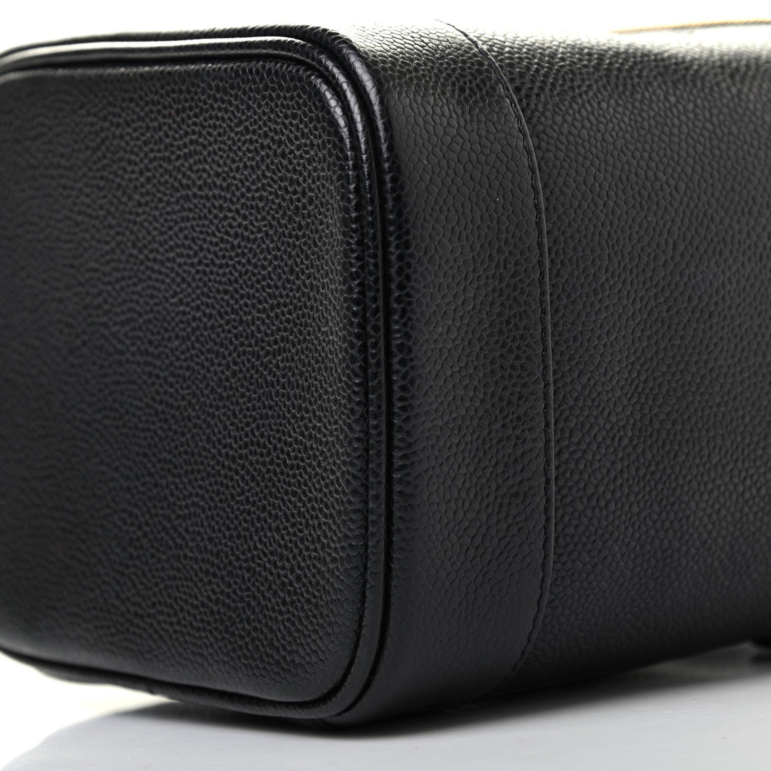Chanel Caviar Vanity Cosmetic Case Black 10 of 11