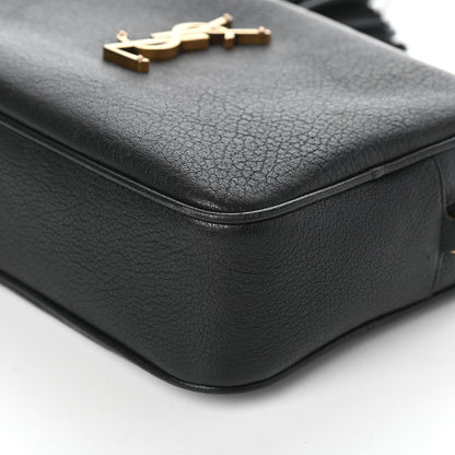 Saint Laurent Lambskin Monogram Small Lou Camera Bag Black 8 of 8