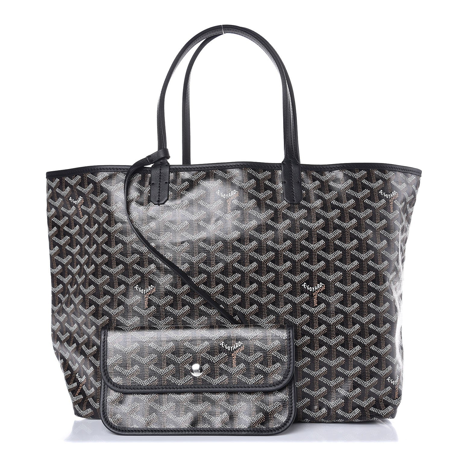 Goyard Goyardine Saint Louis PM Black 1 of 7