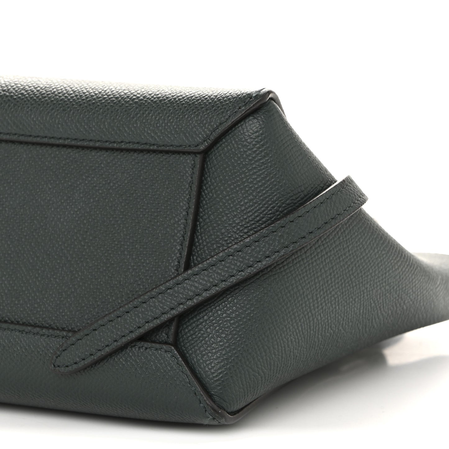 Grained Calfskin Nano Belt Bag Amazone
