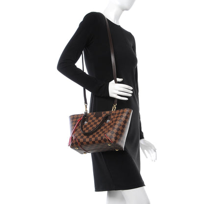 Louis Vuitton Damier Ebene Caissa Tote PM Cherry 2 of 8