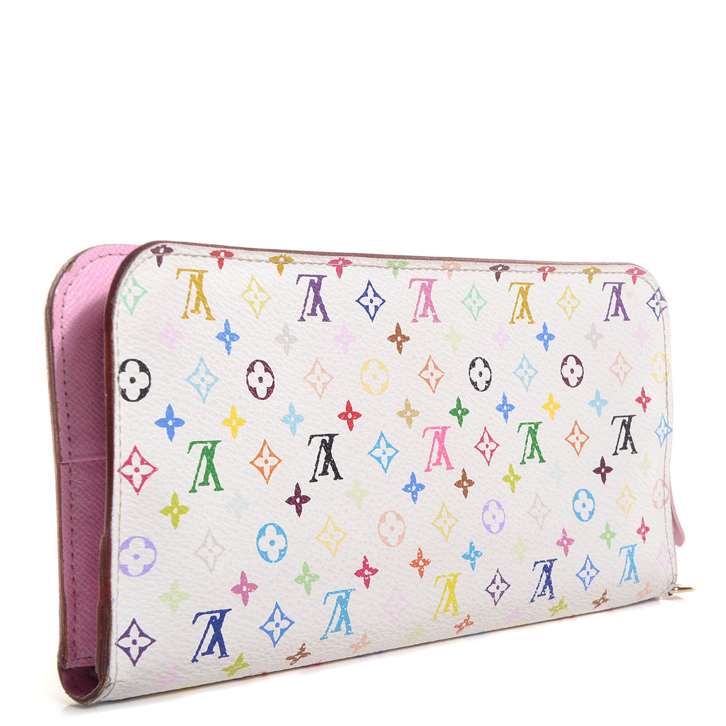 Monogram Multicolor Insolite Wallet White Litchi
