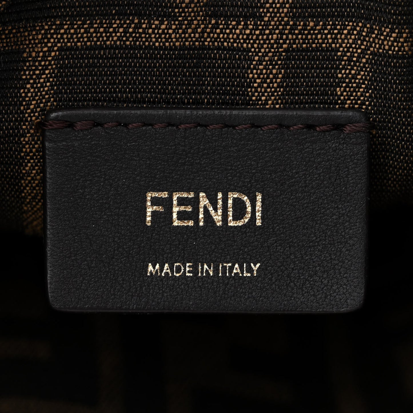 Crochet Vitello King F is Fendi Logo Woven Mini Mon Tresor Bucket Bag Mimosa Cyber Blue