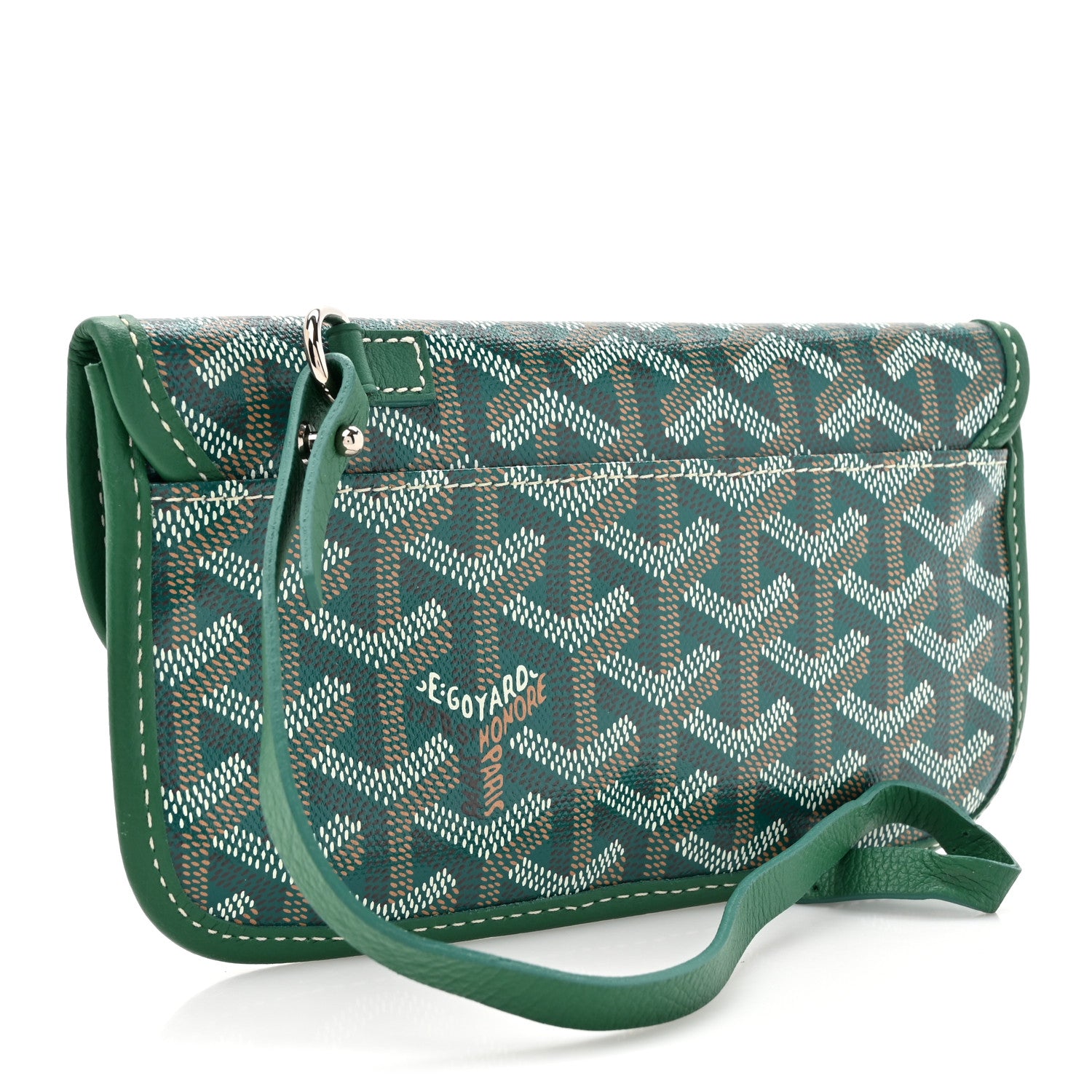 Goyard Goyardine Pouch Green 3 of 7