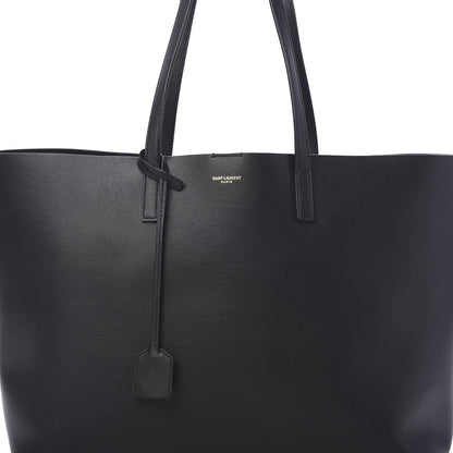Saint Laurent Calfskin Large Shopping Tote Black 11 of 11