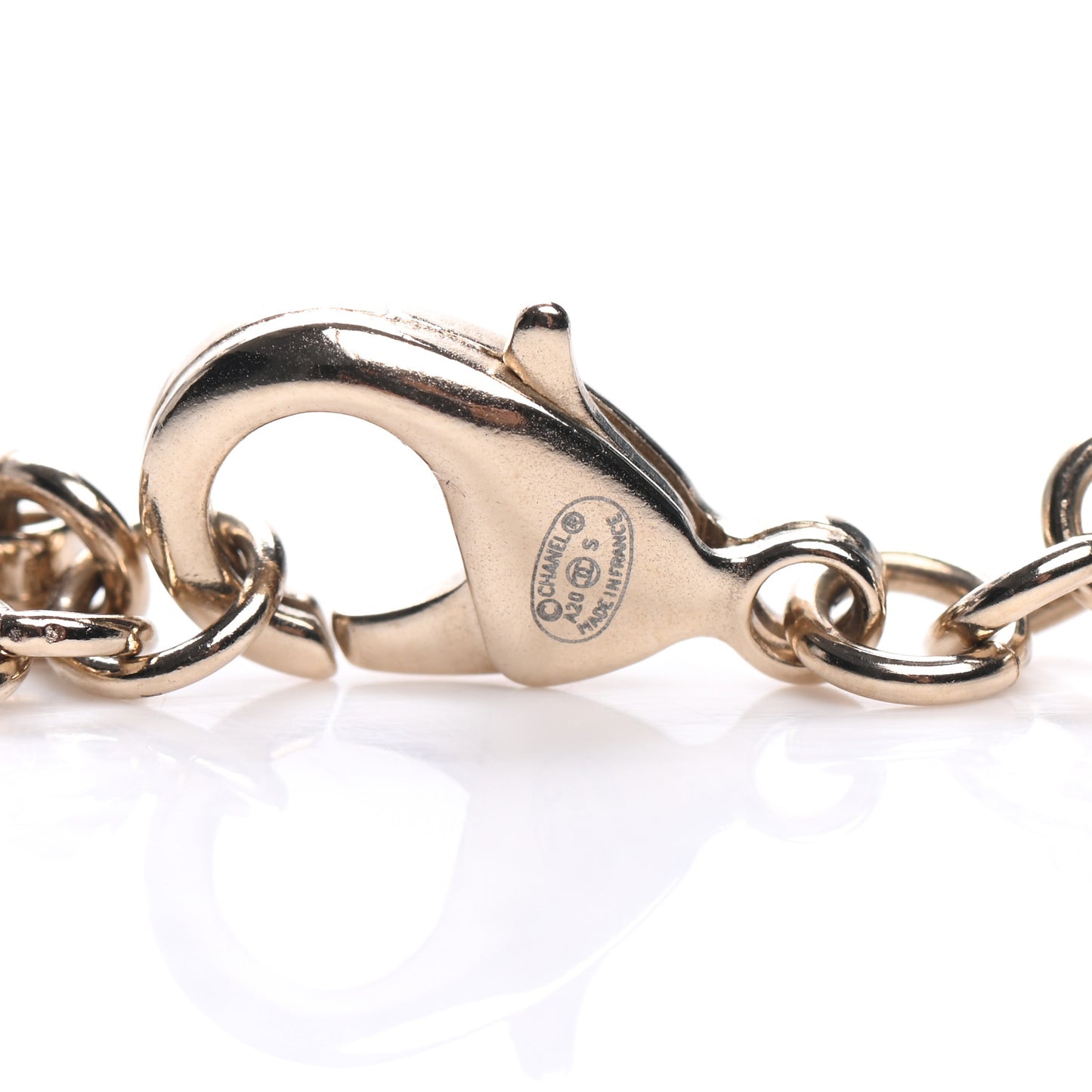 Pearl CC Coco Necklace Gold