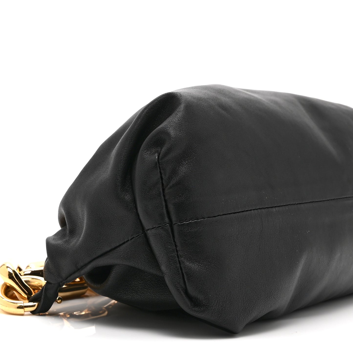 Calfskin The Pouch Chain Black