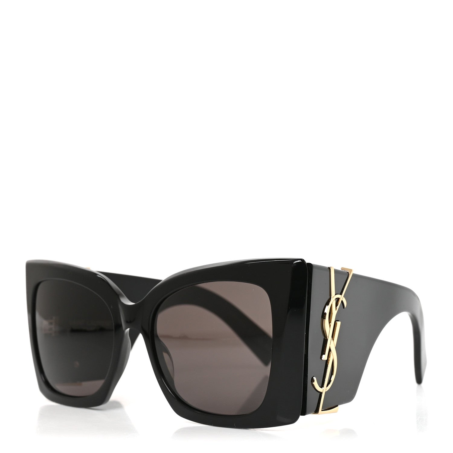 Saint Laurent Acetate Blaze Sunglasses SL M119 Black 1 of 8