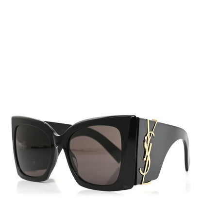Saint Laurent Acetate Blaze Sunglasses SL M119 Black 1 of 8