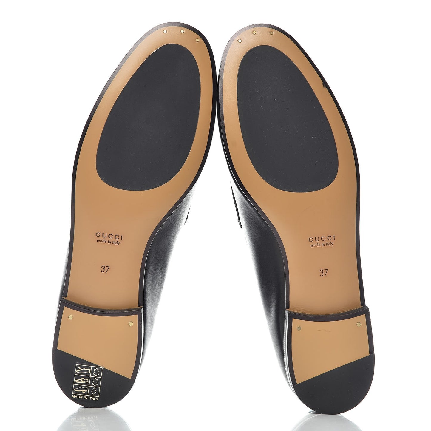 Calfskin Womens Jordaan Loafers 37 Black