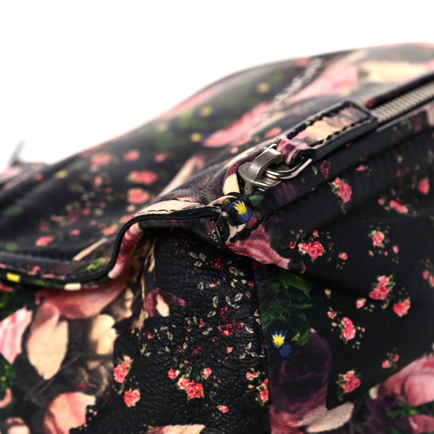 Givenchy Lambskin Roses Camouflage Print Mini Pandora Black 11 of 14