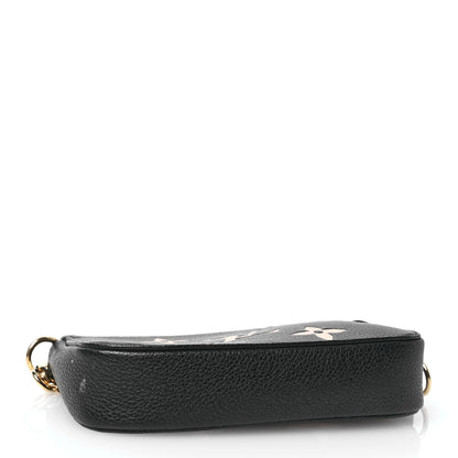 Louis Vuitton Empreinte Monogram Giant Mini Pochette Accessories Black 4 of 6