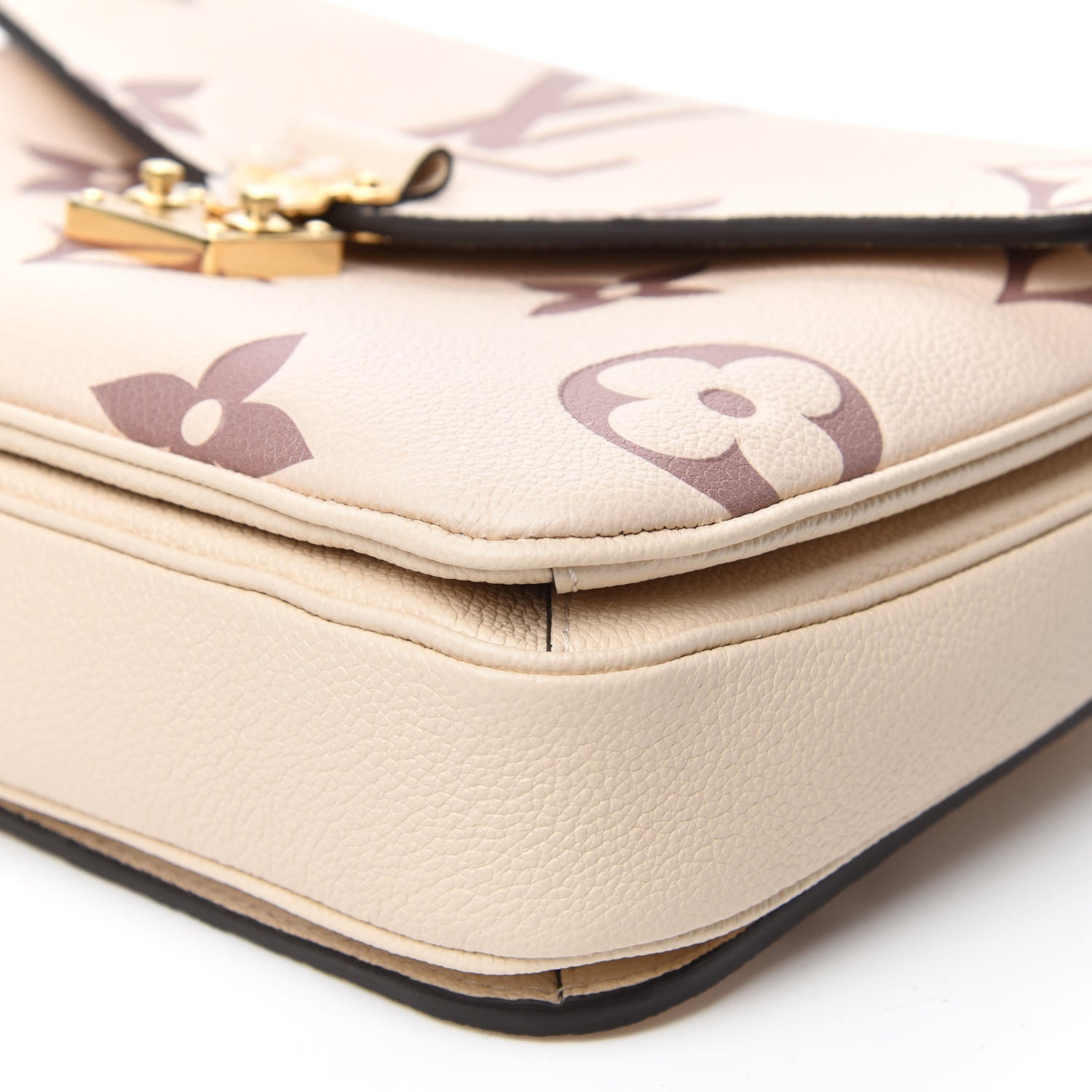 Louis Vuitton Empreinte Monogram Giant Pochette Metis Creme Bois De Rose 7 of 10