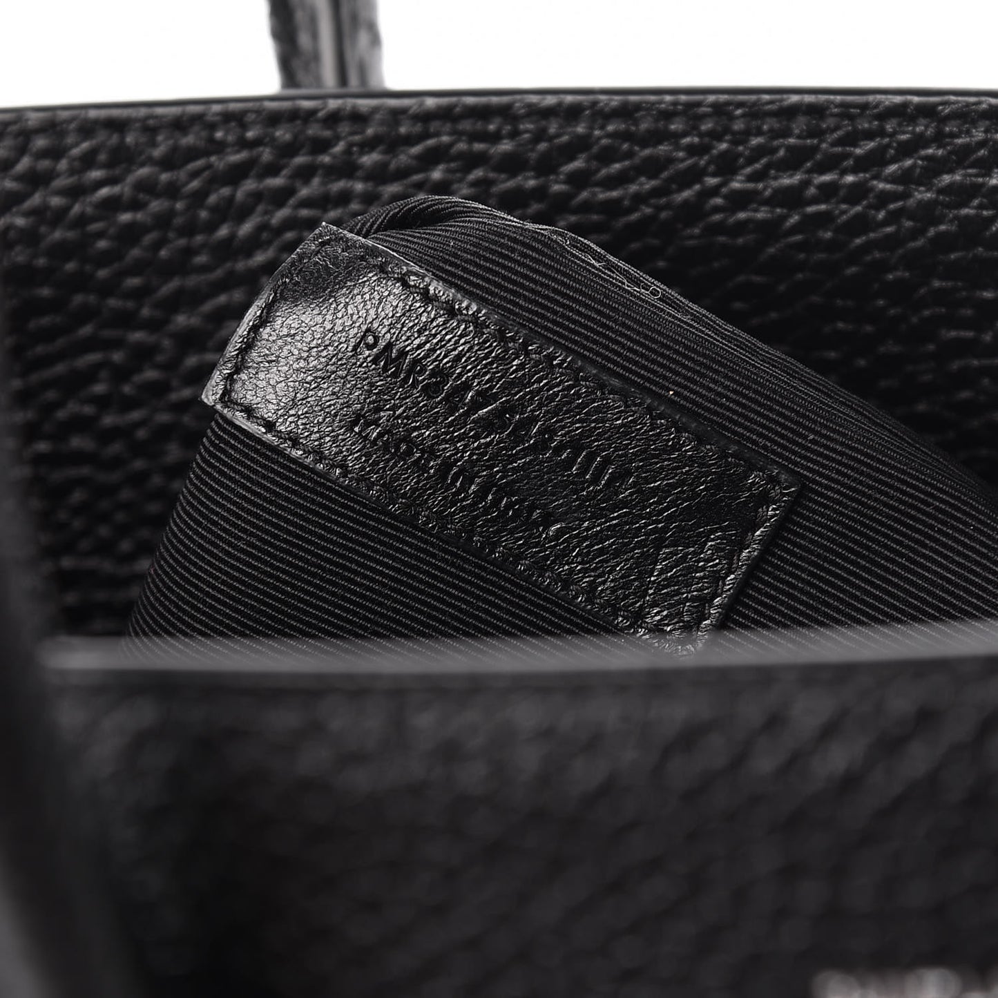 Grained Calfskin Large Sac De Jour Carryall Black