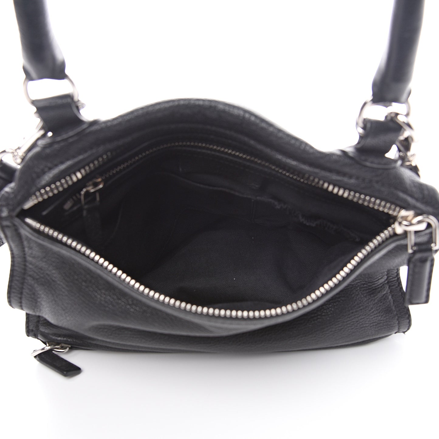 Sugar Goatskin Small Pandora Black