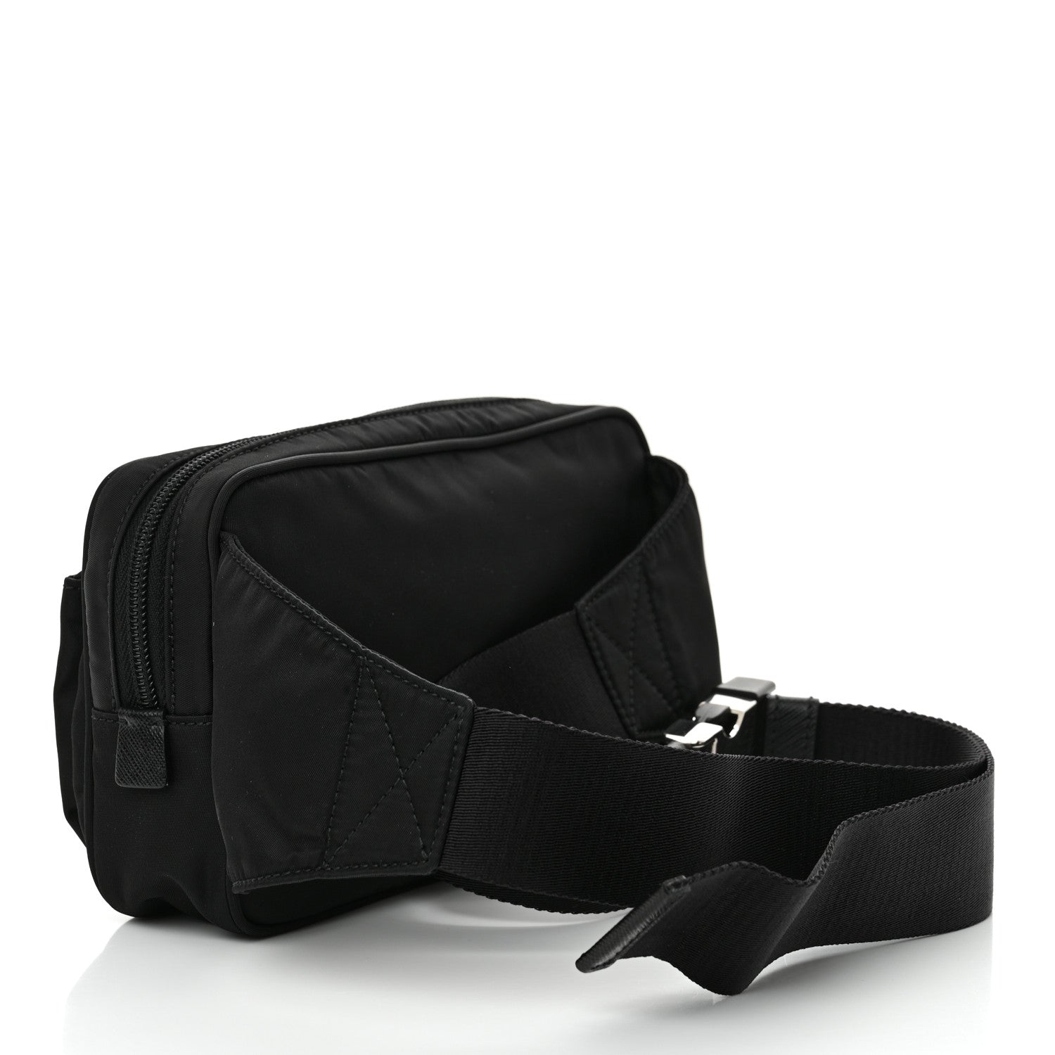 Prada Re-Nylon Saffiano Belt Bag Black 3 of 9