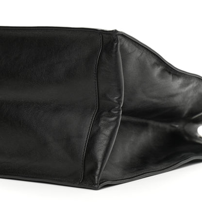 Saint Laurent Vitello Rive Gauche Large Tote Black 10 of 14