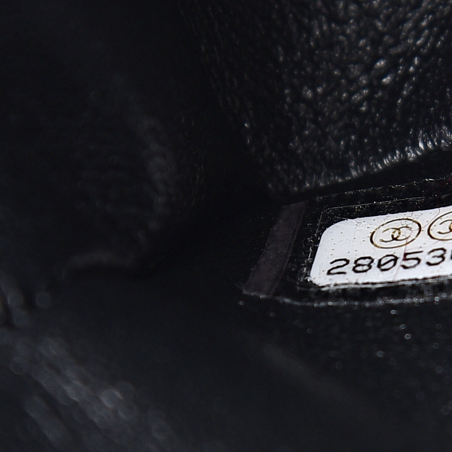 Aged Calfskin Quilted 2.55 Reissue Mini Flap Black