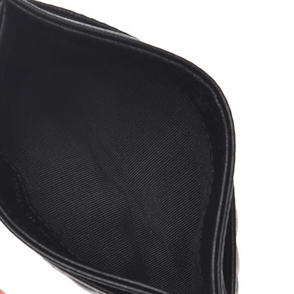 Chanel Lambskin Camellia Embossed Card Holder So Black 5 of 10